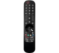 Télécommande Magique vocale de Remplacement, 1 pièce, for LG Smart TV 2021 - 2023, avec pointeur, Souris Volante, Netflix/Prime Video/Sling/Alexa