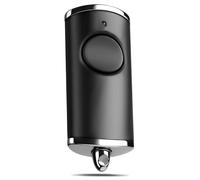Télécommande manuelle pour porte de garage - 868 MHz - Chromé et noir - Pour télécommande Hörmann HSE2 HSE1 HS1 HS4 HS5 HSZ1 HSD2-868 BS