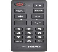 Télécommande - MBG - SIMPLY - Pour TV LCD - Télécommande simple