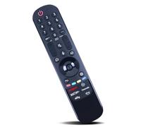 Télécommande MR23GA AKB76043102 pour téléviseur LG Smart TV remplacée AN-MR22GA AN-MR21GA AN-MR23GN AN-MR22GN AN-MR23GA, compatible avec les téléviseurs LG depuis 2019-2023 sans fonction de pointeur