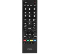 Télécommande multifonction - Toshiba - CT-90326 - Noir - Grands boutons - Économie d'énergie