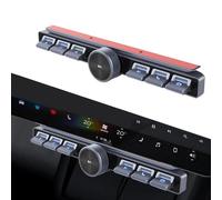 Télécommande multimédia - Interrupteur à bouton - Contrôleur LED pour voiture - Lecteur DVD - Navigation - Commande au volant - Réponse rapide et montage flexible dans le véhicule - Noir - Matériau