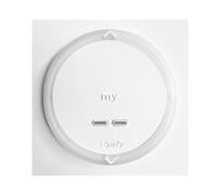 Somfy 1811066 - Smoove Origin Io | Commande Radio Murale Sans Fil | Technologie Io-homecontrol | Pour Commander 1 Moteur Ou 1 Groupe De Moteurs Radio Io-homecontrol