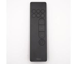 Télécommande murale Pour volets, stores, portails Nice DOMI P6 - 6 canaux - Compatible 433,92 MHz O-Code et PLN2+ - Blanc ou Noir - Compatible Yubii Home + 1 Porte-clés DOMOBIP (NOIR)