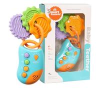 Télécommande musicale intelligente - Jouet musical pour clé de voiture, jeu de rôle à distance, jeu de clé apaisant, jouet de dentition pour bébé, jouet éducatif d'apprentissage sensoriel pour les tou
