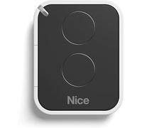 Télécommande Nice Era ON2E ON2 - Émetteur Portail et Porte de Garage - 2 Canaux, Fréquence 433,92 MHz, Noir/Blanc - Compatible Motorisation Nice