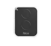 Nice Télécommande ON2E – pour portail et garage – 2 canaux 433,92 MHz – Graphite