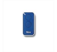 Télécommande Nice INTI2B (bleu) - 2 canaux, 433,92 MHz, Rolling code - Portail, garage