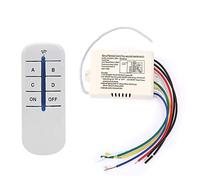 Télécommande numérique avec interrupteur de lumière, 1 voie, 2 voies, 3 voies, 4 voies, marche/arrêt, télécommande sans fil
