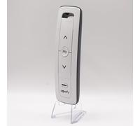 Télécommande officielle Keygo io 4 canaux pour portails et porte de garage - Protocole io-homecontrol 868 MHz - LED verte - Réf. 1841134/1870880 + 1 Goodies DOMOBIP (Situo 5 RTS PURE II)