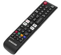 Télécommande originale BN59-01315N compatible avec Samsung 2020 ~ 23 Neo QLED, Quantum Dot OLED Crystal UHD The Frame, TV extérieure intelligente avec Netflix, Prime Video, Samsung TV+ et boutons