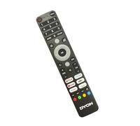 Télécommande originale compatible avec Dyon Movie Smart 50 VX-S, Smart 40 VX-2 V4, Movie Smart 24 VX V3, Smart 43 VX V4, Movie Smart 32 VX V5, Movie Smart 40 VX-2 V4, Movie Smart 32 VX-S, Smart 43 VX