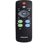 Philips Télécommande 22AV1601B – Simple sans touches numériques – Noir – Compatible TV – 2xAAA