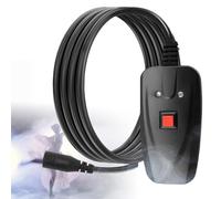 Télécommande portable à 3 broches pour machine à fumée 400 W, 900 W, 1500 W, télécommande pour machine à brouillard, pour Halloween, Noël, fêtes de mariage, spectacles sur scène, noir