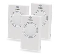 Télécommande Portail, 3 pièces 433,92 MHz XT4 SLH Universelle télécommande Portail, 4 canaux télécommande pour 433, Blanc (Comprend 3 Piles supplémentaires)