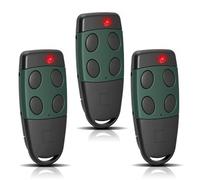 Telecommande Portail 433.92 MHz pour Cardin S449 QZ1, QZ2, QZ3,QZ4, Télécommande de Portail pour Cardin TXQ449100 TXQ449200, Rolling Code, 4 Canaux, pour Porte de Garage Cardin (Lot de 3)