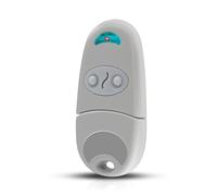 Télécommande Portail 433.92MHz pour Remplacement et Famille, 2 Canaux Clonage Rapide 50m Portée, Compatible avec TOP-432EV/TOP-432EE/TOP-432NA (Lot de 1)
