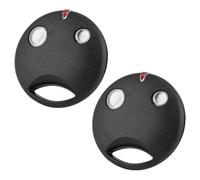Télécommande Portail, 433,92MHz Télécommande Remplacement pour Nice SMILO SM2 SM4 pour Moteur de contrôleur de récepteur SMXI SMX2R SMX2 SMXIS OXI OX2, 2 canaux, Lot de 2