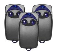 Telecommande Portail Compatible avec FlO2r-s, 433MHz télécommande Porte de Garage pour FLOXIR/FLOXR/FLOX2R/OXI/OX2, 2 Canaux (3 PCS)