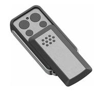 Télécommande Portail Garage 4 Boutons Compatible Extel Avidsen 433.92MHz Gris