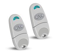 Télécommande Portail Garage 433.92MHz 2PCS, 2 Canaux Compatible avec C@ME TOP-432EV/EE/NA, Télécommande C@ME Universelle pour Porte de Garage et Portail