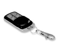 Télécommande Portail - JOLLYOPEN - 4 Canaux - Noir/Silver - Pré Programmée - 433 MHz