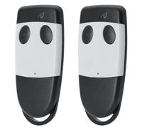 Telecommande Portail, Lot De 2 Telecommande Porte De Garage, Duplicateur Telecommande Portail Compatibles Avec Télécommande S449 QZ2 433,92 MHz, 2 Canaux