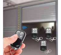 Telecommande Portail,Télécommande Garage Universelle,3PCS Telecommande Portail Garage 433 MHz,Télécommande Universelle Portail,Telecommande Garage Universelle sans Fil Clonage 433,92 MHz