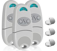 Télécommande portail universelle 433,92 MHz, compatible avec Top 432EE, 432EV, 432NA, 432A, 432M, 432S, T432, 2 canaux (3)