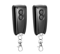 Télécommande Portail Universelle 433 MHz - Compatible avec Ecostar RSC2-433, Liftronic 500/700/800, Portronic D2500/D5000/S4000 - s'applique à Portails Automatiques, 2 Canaux (Pack de 2)
