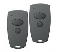 Télécommande Portail Universelle 868,3 MHz, Remplacement pour Marantec D302 D304 D313 D321 D382, Bip Garage Copieuse à 2 Canaux, Émetteur Compact et Facile à Programmer