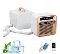 Télécommande Portative Divisée De Climatisation, Minuterie 12H, Débit D'air De 130 M³/h, Unité AC Silencieuse 5000BUT Avec Tuyau Flexible, Pour Camping, Camion, Caravane(1.5-meter connecting pipe)