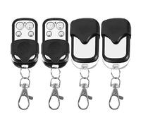 Télécommande porte-clés, 4 pcs universel clonage sans fil télécommande télécommande porte-clés pour voiture garage porte porte 433 mhz