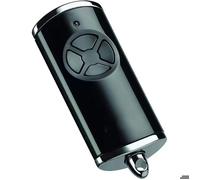 Télécommande porte de garage 868,3 MHz HSM4 HSE2 HS1 HS4 HSZ1 HSZ2 compatible Hörmann noire