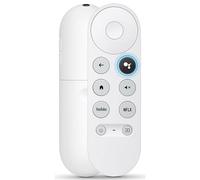 Télécommande-pour-Chromecast-Google-TV,Telecommande pour Google-TV-Streamer | Remplacement pour Snow Google Chromecast TV 4K/HD et Google TV Streamer 4K, Recherche vocale, 2 raccourcis, matériau ABS