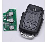 Télécommande pour clé de voiture 1 boîtier + 1 émetteur 433,9 MHz 1K0959753G + 1 pile