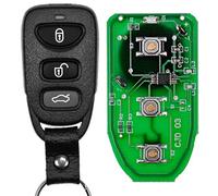 Télécommande pour clé de voiture - 1 boîtier sans fil + 1 émetteur 434 MHz + 1 pile pour Hyundai Sonata KIA Sorento Magentis