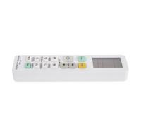Télécommande pour Climatiseur en Plastique Blanc et Mode Chauffage | Compatible Climatiseurs Fenêtre et Split, Utilisation en Salon et Bureaux Partagés, Alimentée par 2 Piles Aaa Non Incluses