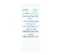 Télécommande pour Cloche LED Industrielle UFO Dimmable 240W avec détecteur de Mouvement - SILAMP