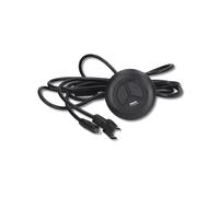 Télécommande pour fauteuil releveur manuel, fauteuil inclinable et fauteuil relax, ABS ignifuge étanche, port USB 2.4A intégré, design compact noir,courant 5A,compatible cinéma maison & bain de pieds