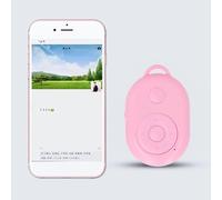 Télécommande pour Kindle App Page Turner Clicker, Télécommande D'enregistrement Vidéo de Caméra Bluetooth, Bague de Défilement Intelligente pour, Bouton Selfie (Pink)