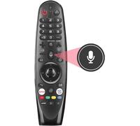 Telecommande pour LG Smart TV, Télécommande Magique de Rechange avec Fonction Vocale, pour LG 4K UHD Smart TV AKB75855501 MR20GA MR19BA MR650A MR650B MR650G