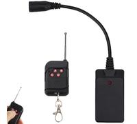 Télécommande pour machine à fumée 3 broches pour machine à fumée 400 W, 500 W, 900 W, 1500 W, noire