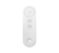 Télécommande pour moteur de rideau électrique compatible voix Blanc | Interrupteur de commande à distance pour rideau électrique, moteur vocal pour domotique intelligente, ABS blanc
