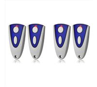 Télécommande pour ouvre-porte de garage compatible avec les modèles Novotron 502 MAX43-2 et Novotron 512 MIX43-2 (433,92 MHz), lot de 4