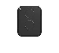 Télécommande pour porte de garage, 433.92Mhz Garage Door Remote Control Compatible For Rolling Code ON2 ON4 ON2E ON4E FLO2R-S FLO4R-S,pour portail électrique et porte de garage(1pcs-2button)