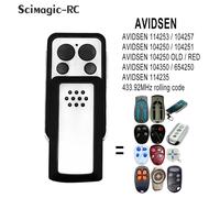 Télécommande pour porte de garage - AVIDSEN Extel Thomson 114253 - 433.92mhz - Rolling Code - Noir