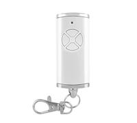 Télécommande pour porte de garage Hörmann HSE 4 BS 868 MHz 4 boutons pour hormann portail télécommande Hormann 4511561 Blanc