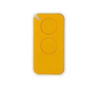 Télécommande pour porte de garage, INTI 2 Télécommande 433.92mhz Rolling Code 1 ONE ON2E Émetteur D'ouverture De Porte Garage,pour portail électrique et porte de garage(1pcs-Yellow)