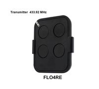 Télécommande pour porte de garage Nice 433,92 MHz, code roulant, 4 canaux, émetteur FLO4RE FLOR ERA INTI, noir, batterie incluse Black